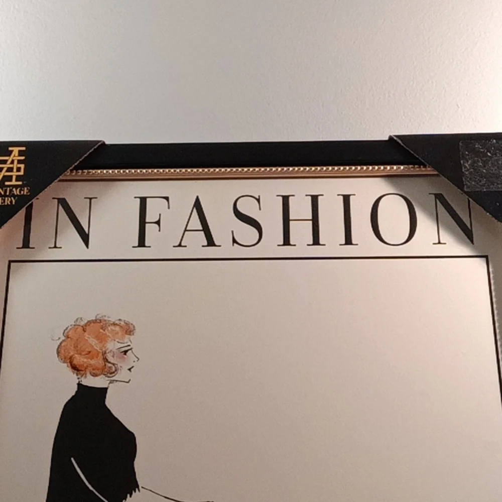 IN FASHION  Lux Wall Art